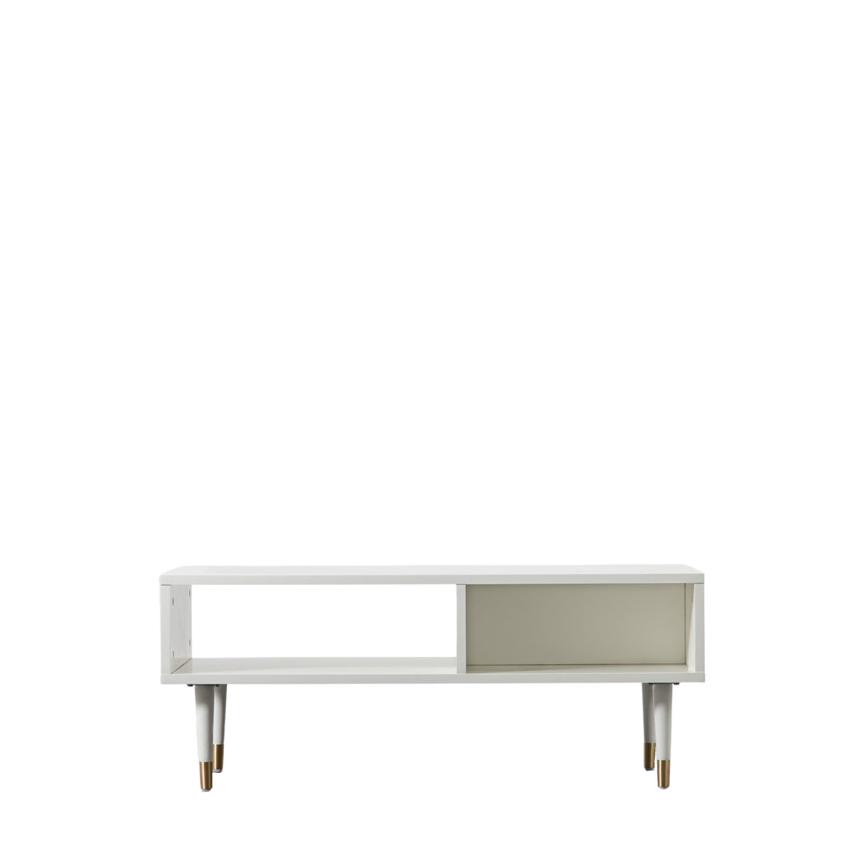 Holbrook Coffee Table White 1000x500x400mm