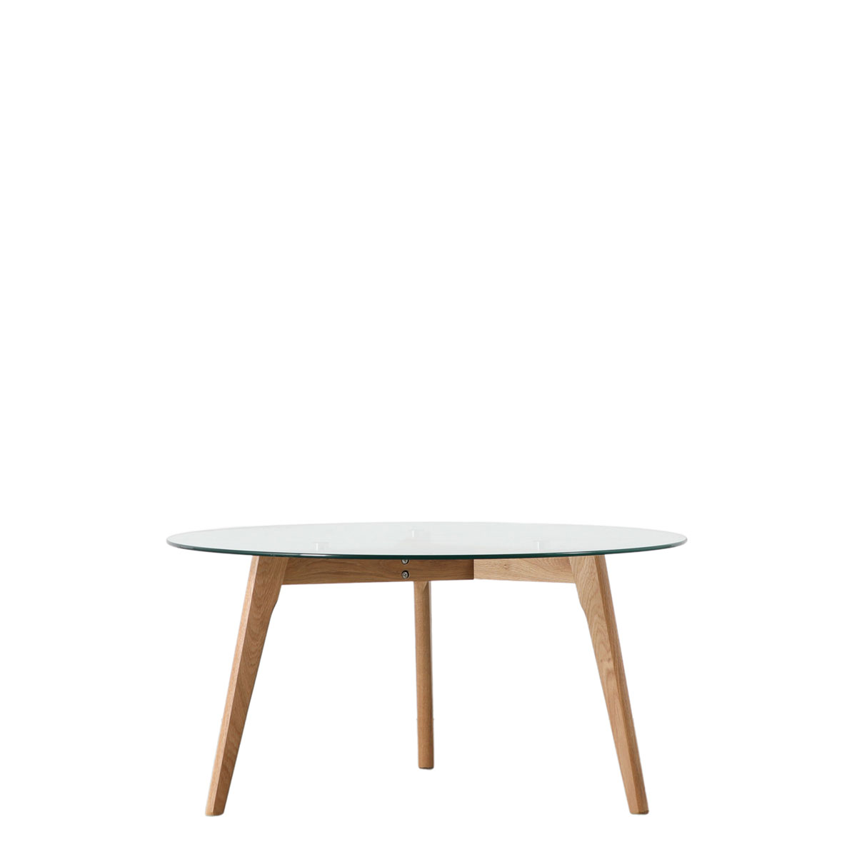 Blair Round Coffee Table Oak 900x900x450mm