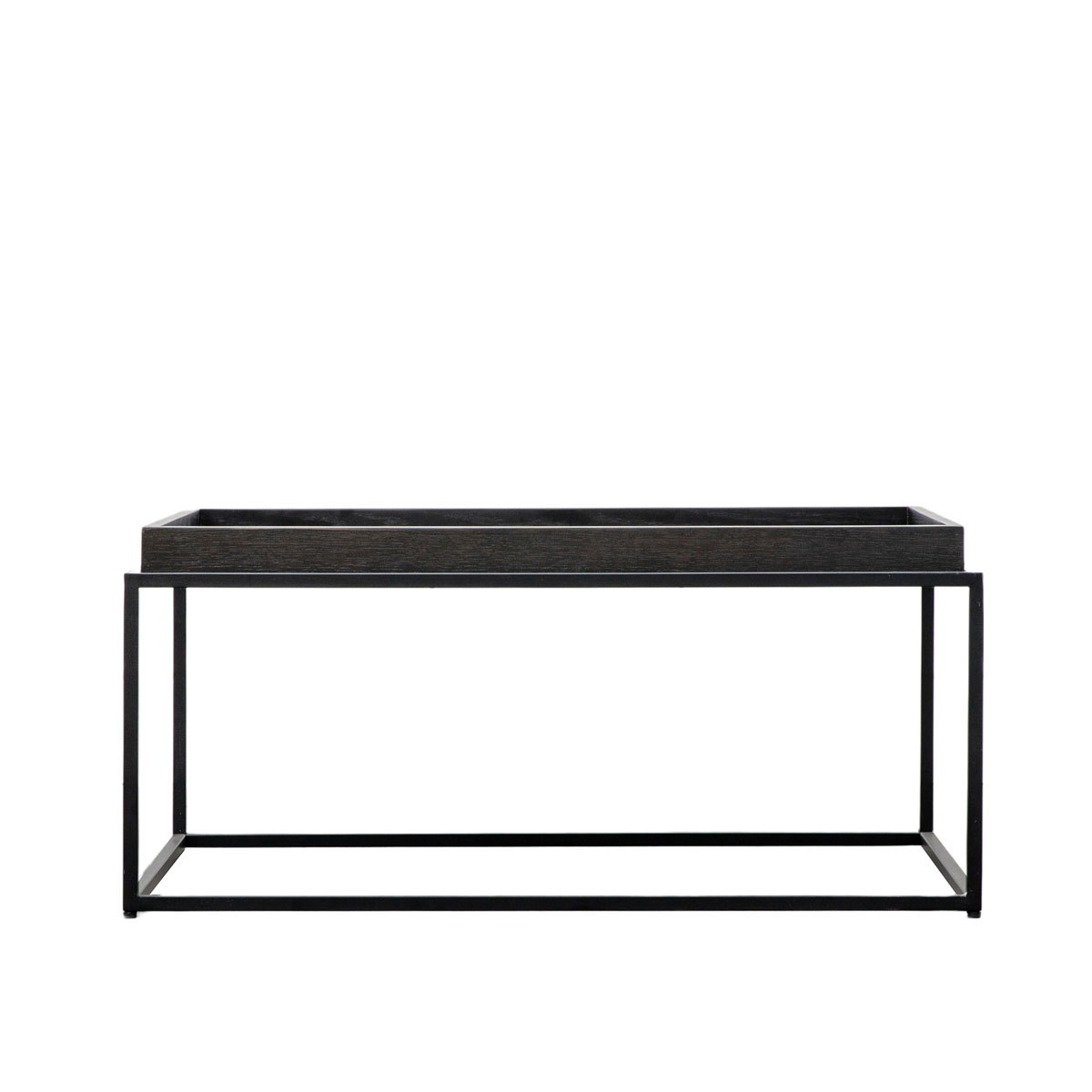 Forden Tray Coffee Table Black 900x600x400mm