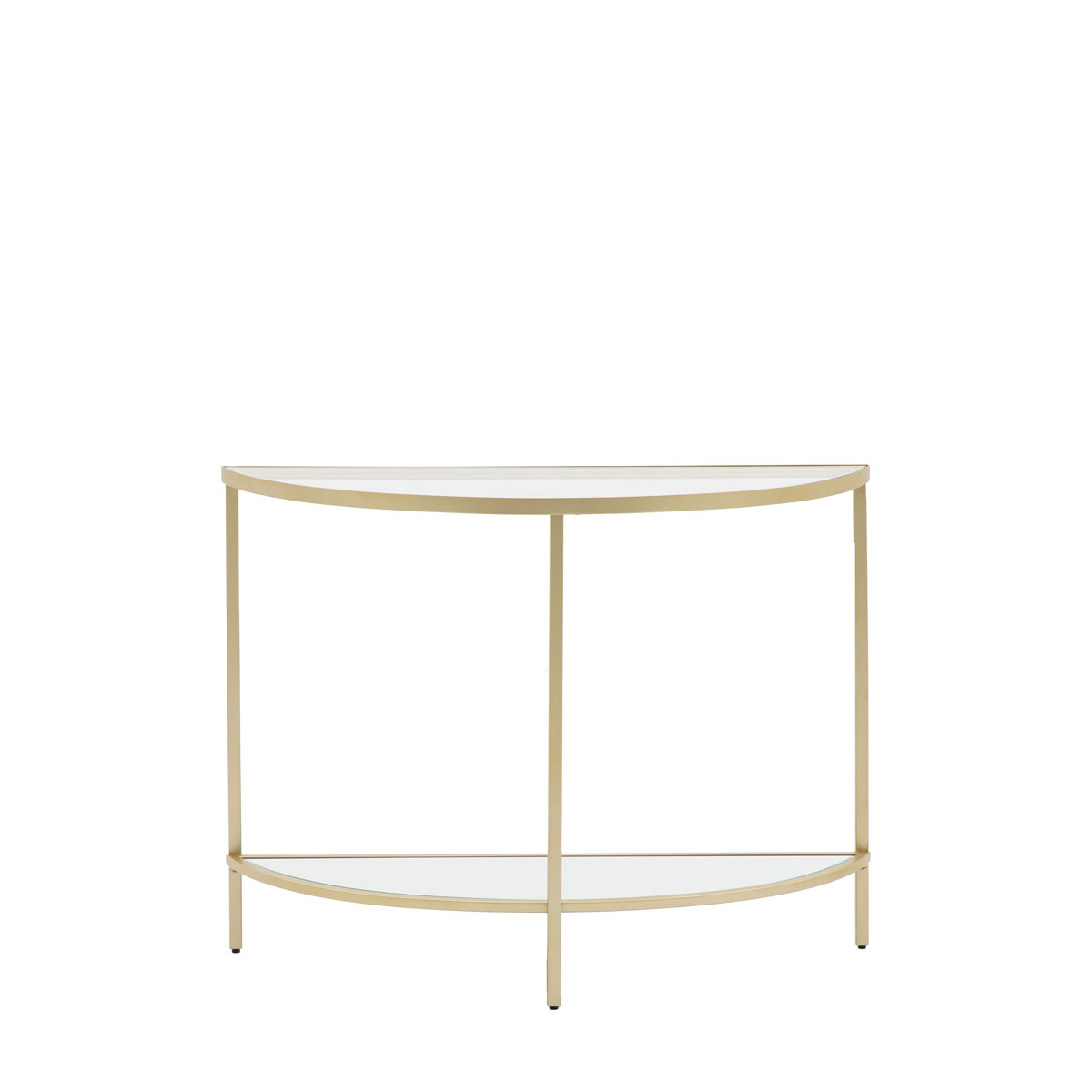Hudson Console Table Champagne 1000x350x750mm