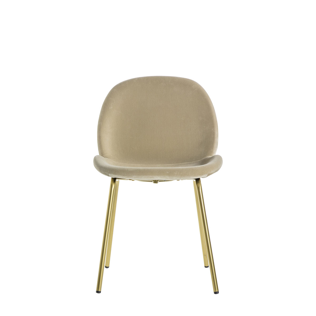 Flanagan Chair Oatmeal Velvet (2pk)