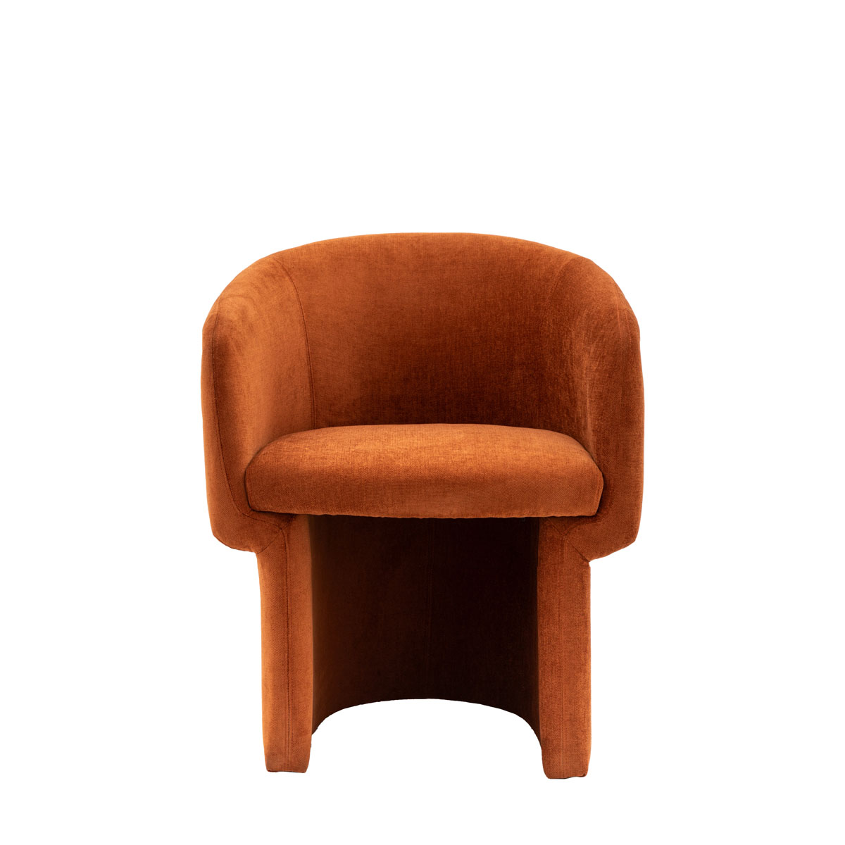 Holm Dining Chair Rust 640x630x750mm