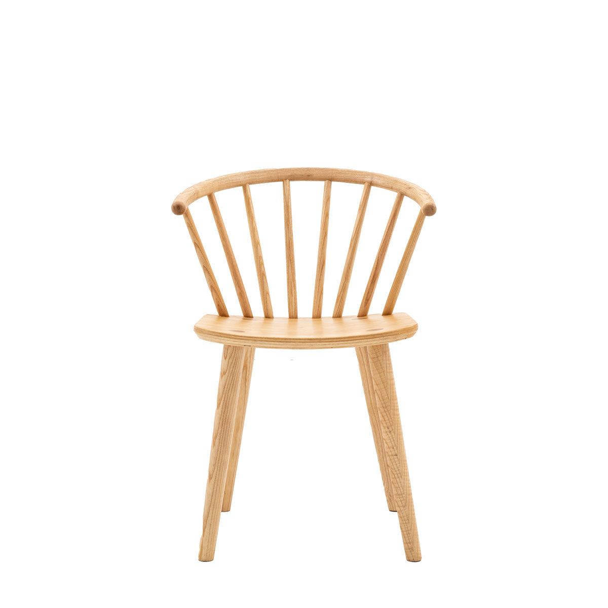 Craft Dining Chair Natural (2pk) 530x540x760mm