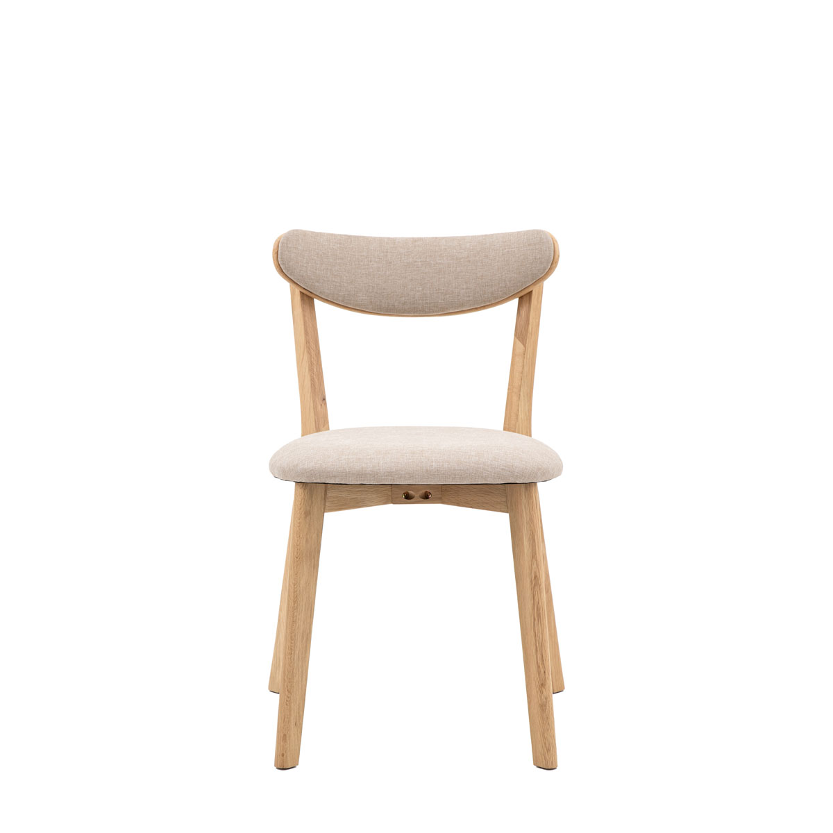 Hatfield Dining Chair Natural (2pk) 520x515x815mm