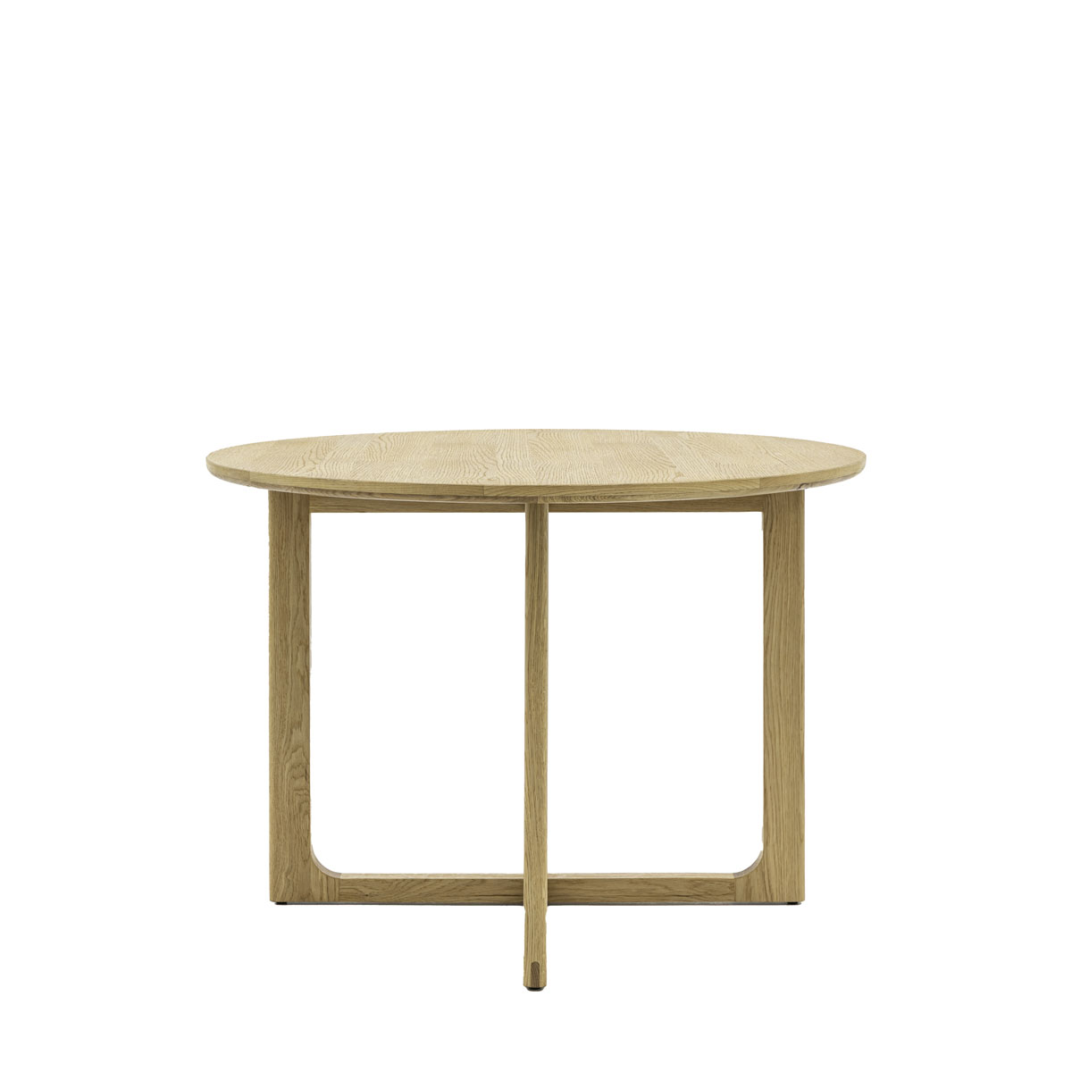 Craft Round Dining Table Natural 1100x1100x750mm