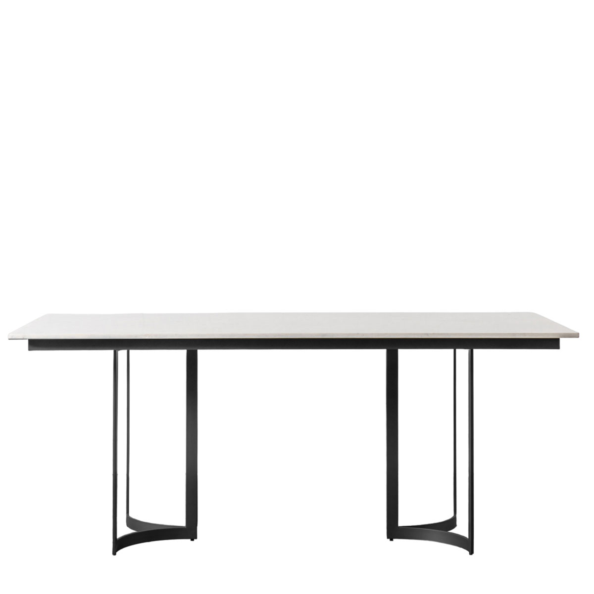 Everton Dining Table Black 1800x900x760mm