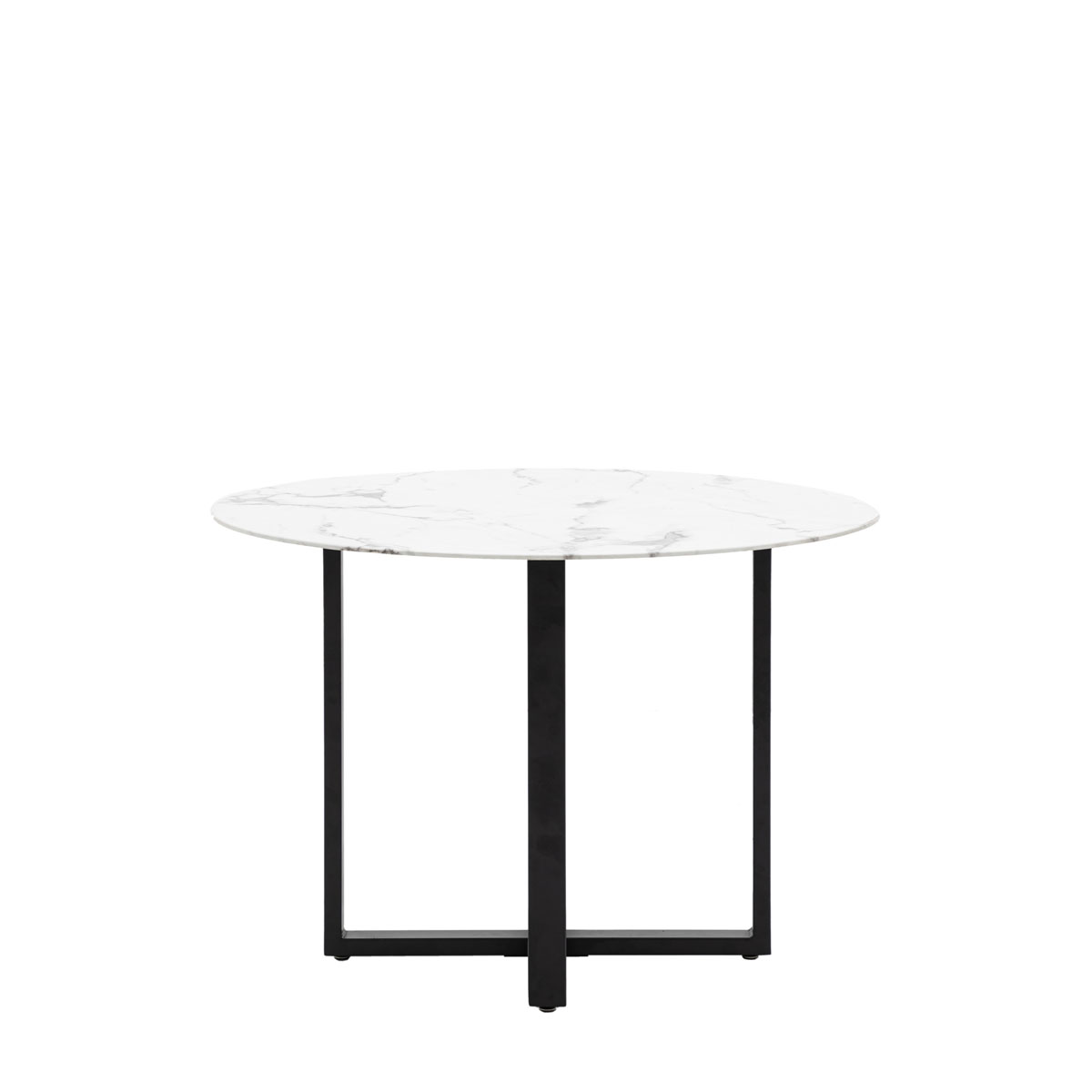 Connolly Dining Table White Effect 1100x1100x750mm