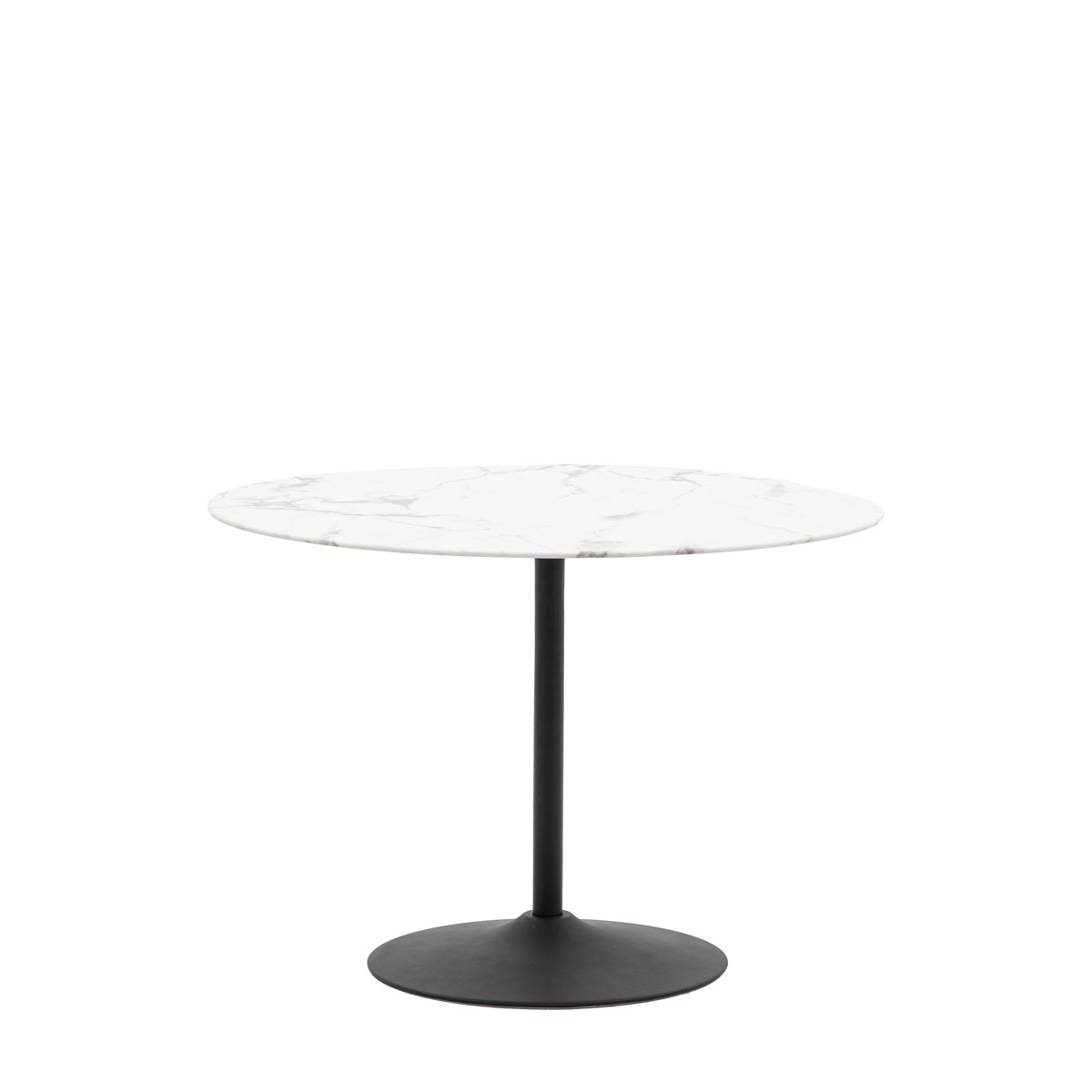 Fielding Dining Table White Effect 1100x1100x750mm