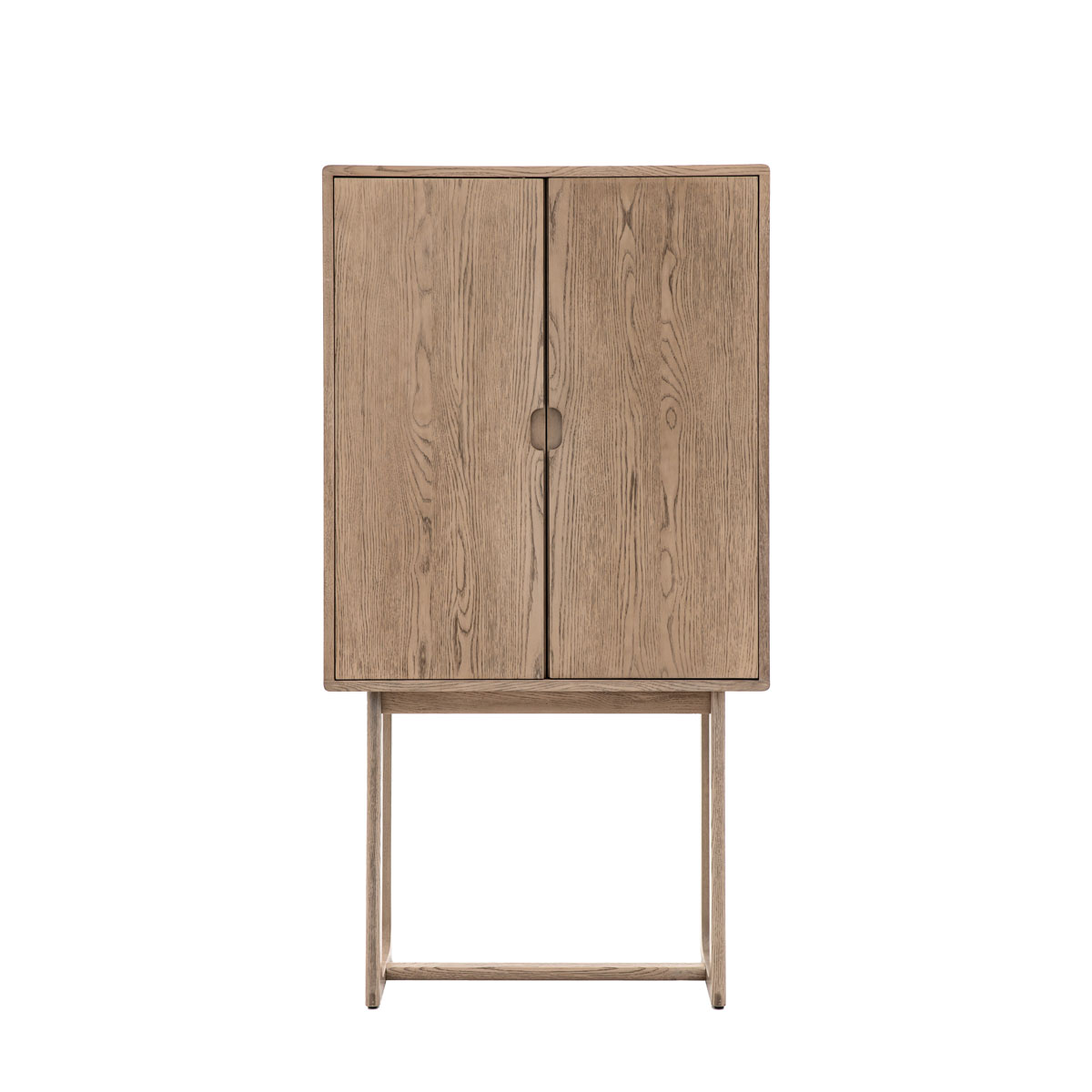 Craft Cocktail Cabinet Smoked 850x450x1600mm