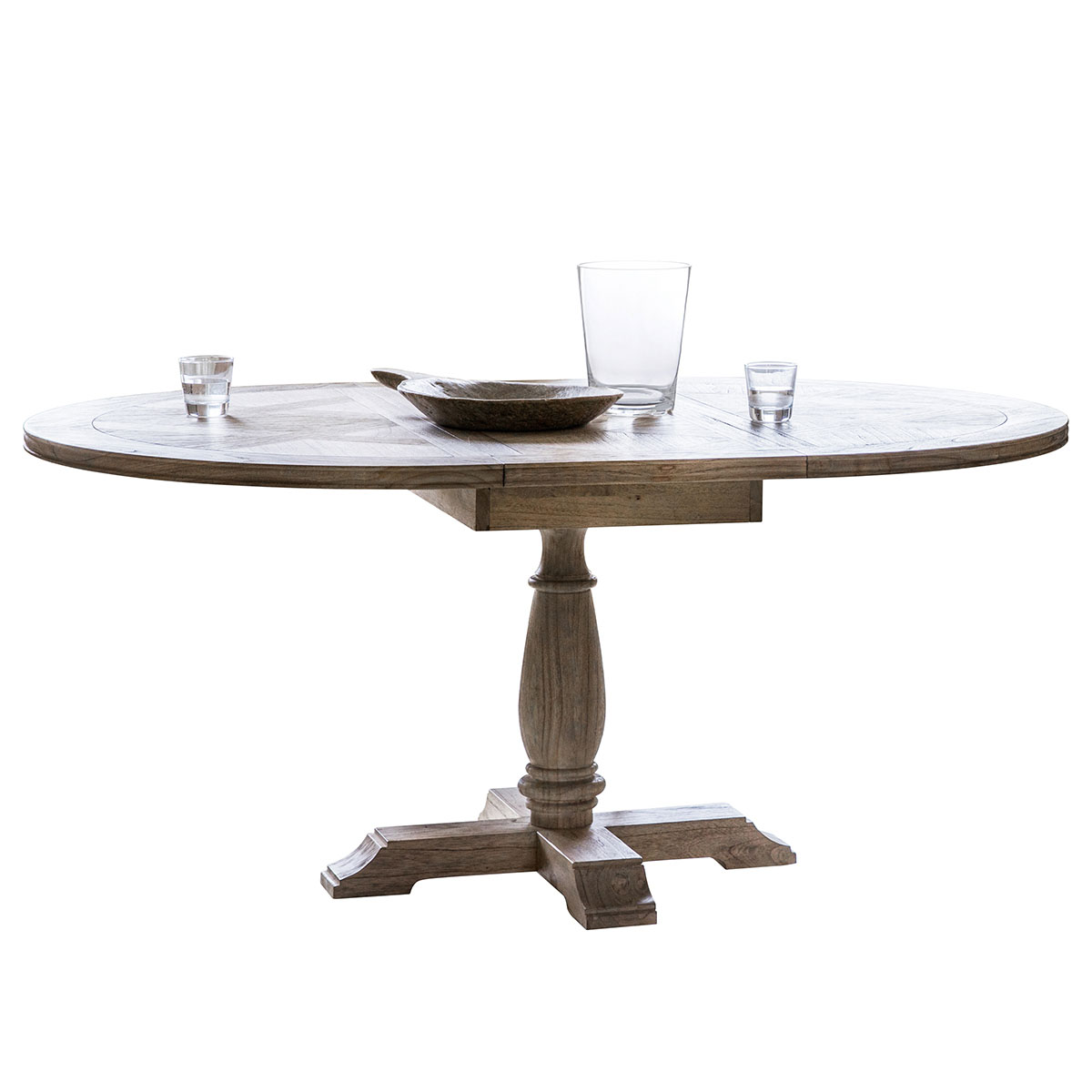 Mustique Round Ext Dining Table 1650x1200x750mm