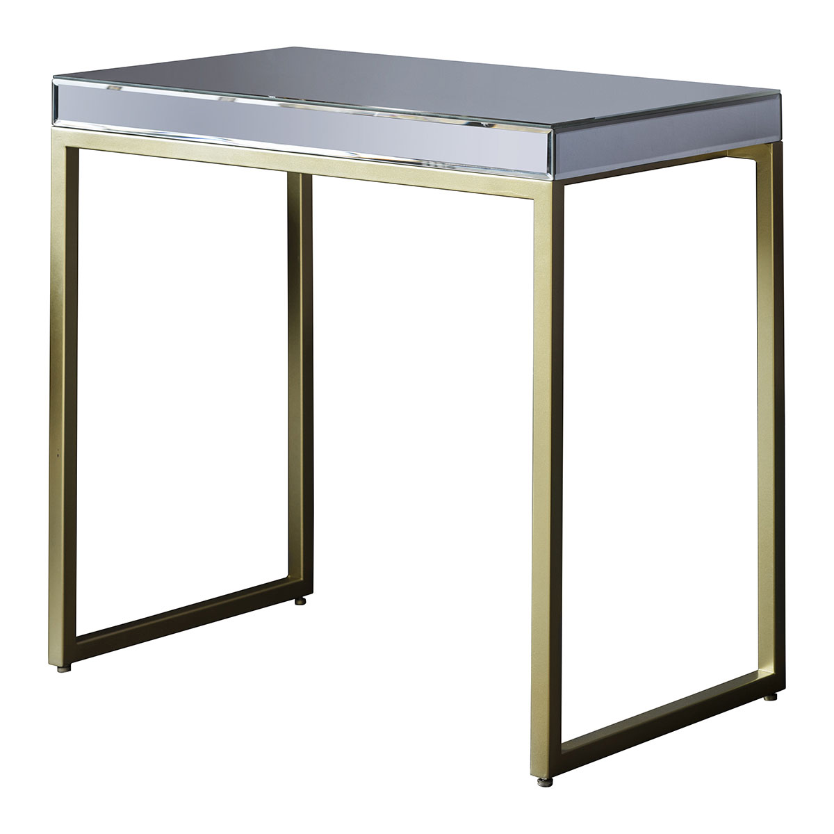 Pippard Side Table Champagne 610x380x620mm