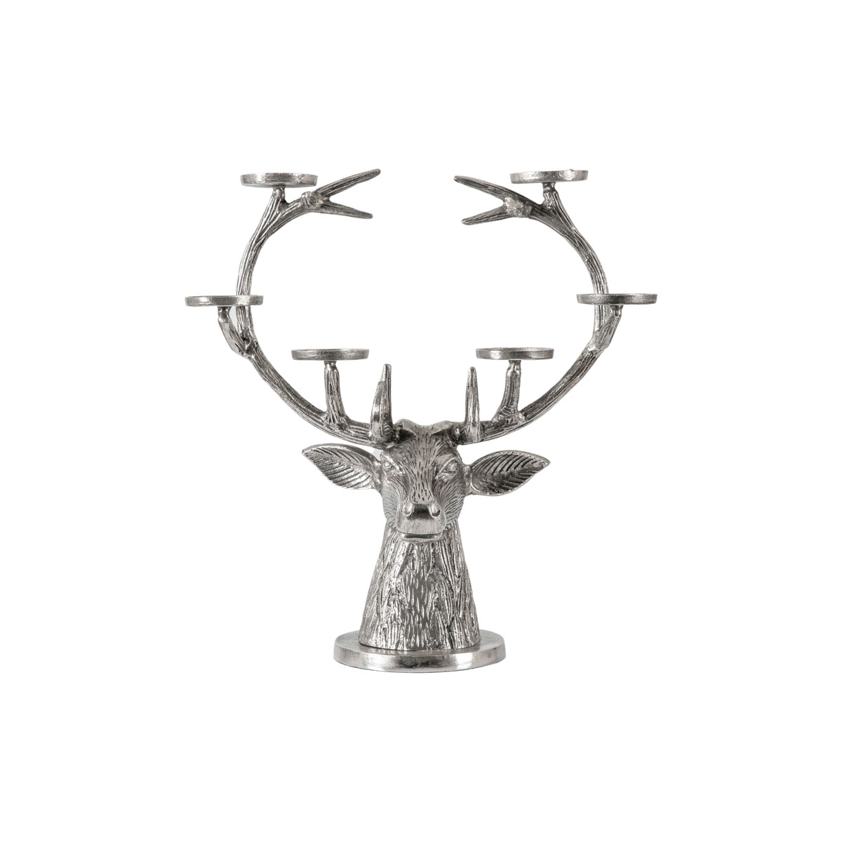 Stag Candelabra Aluminium 530x260x560mm