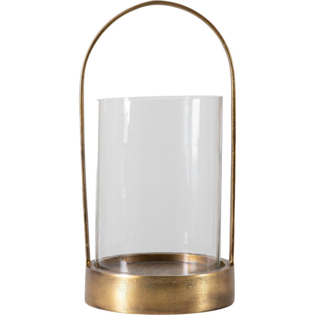 Linton Hurricane Antiq Brass Finish 245x245x480mm