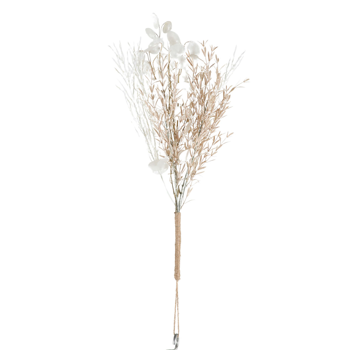 Silver Dollar Bouquet Large Ivory Cream H520mm