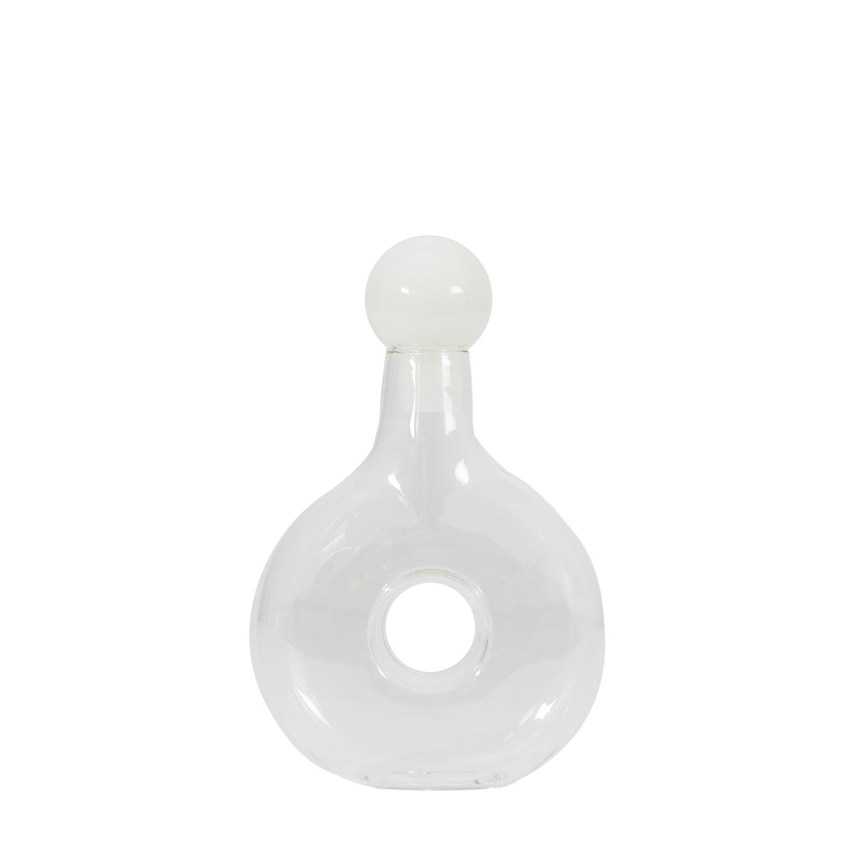 Ringo Bottle with Stopper White 50x140x215mm