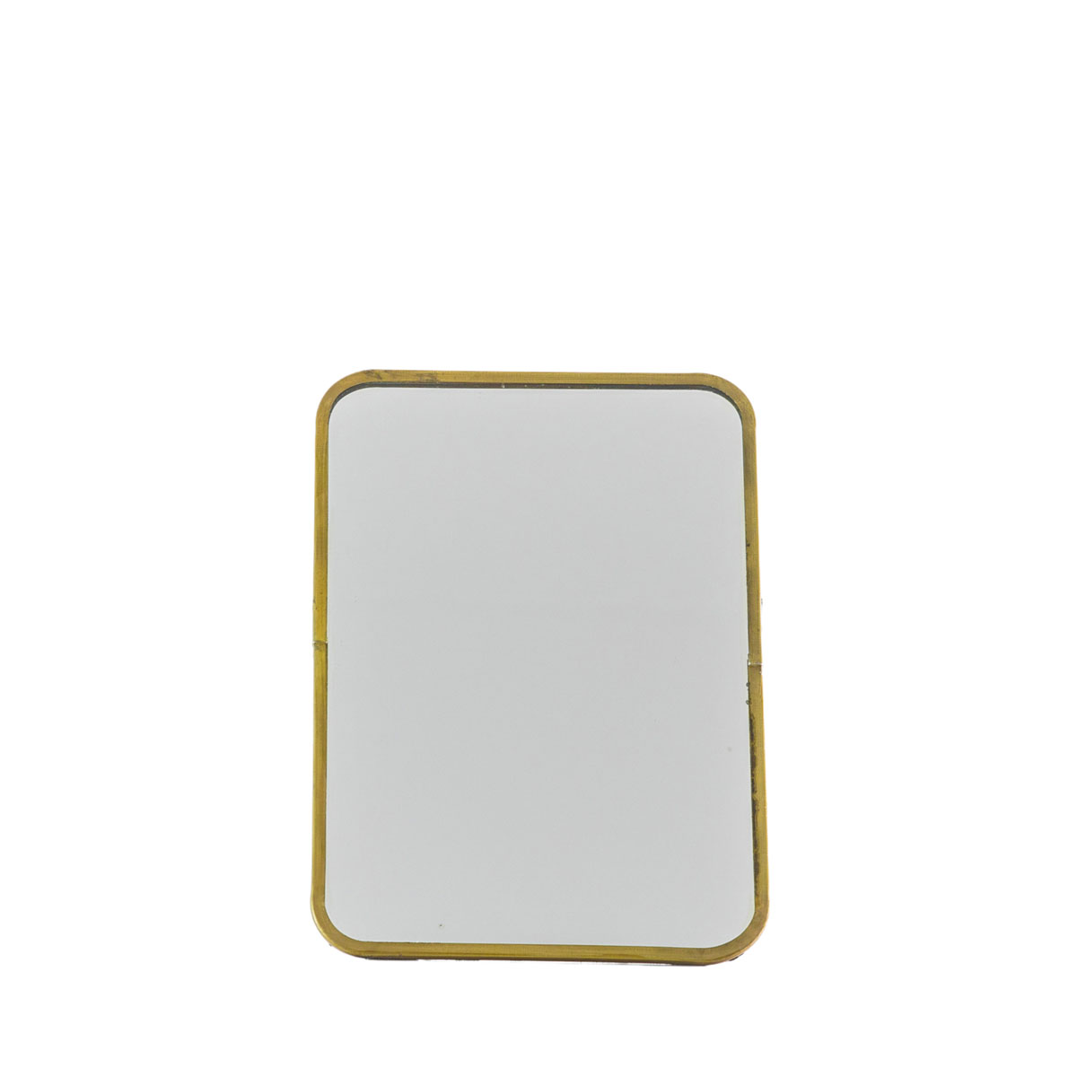 Nala Mirror with Stand Antique Brass 200x300mm