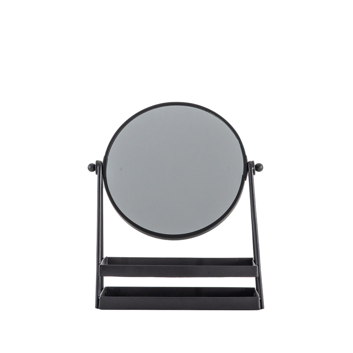 Carly Vanity Mirror w/Tray Black 190x100x250mm