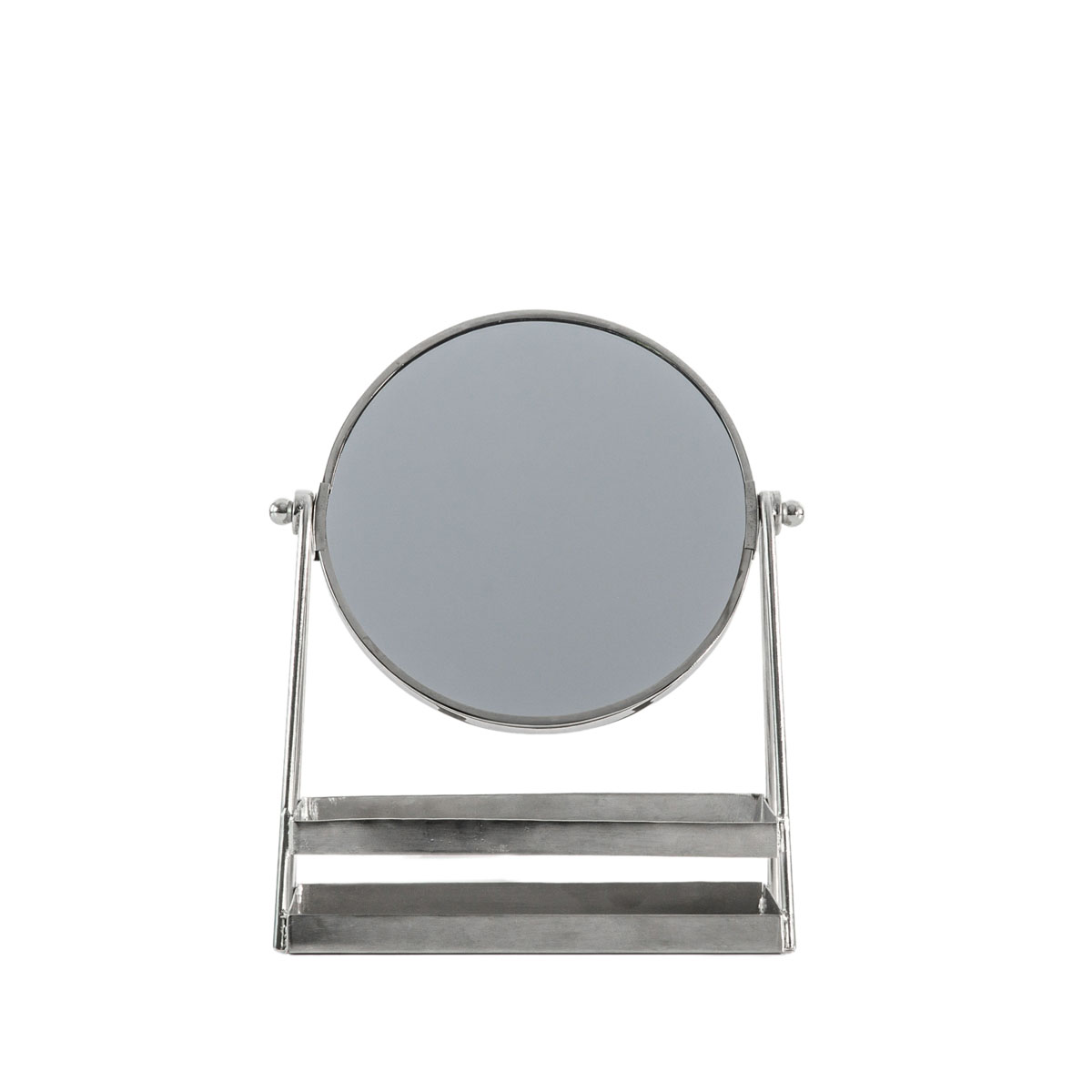Carly Vanity Mirror w/Tray Silver 190x100x250mm