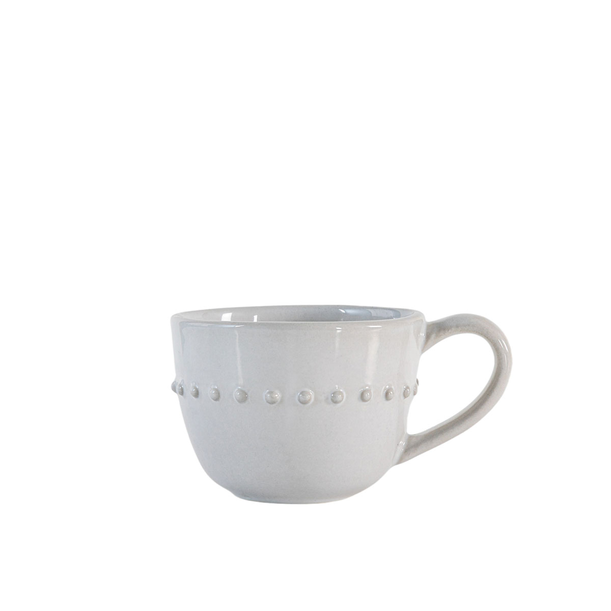 Organic Beaded Mug (4pk) 145x110x80mm