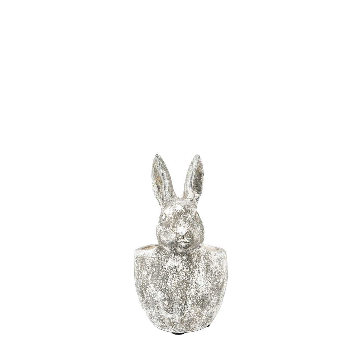 Bunny Pot Small Distressed White 185x120x225mm