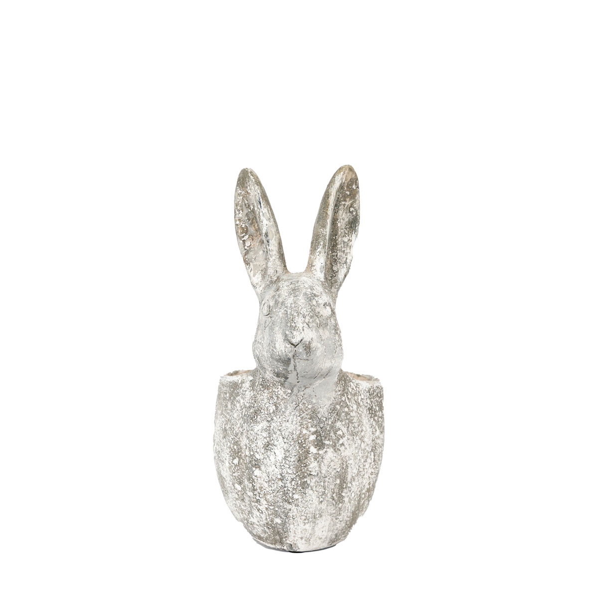 Bunny Pot Large Distressed White 235x150x315mm