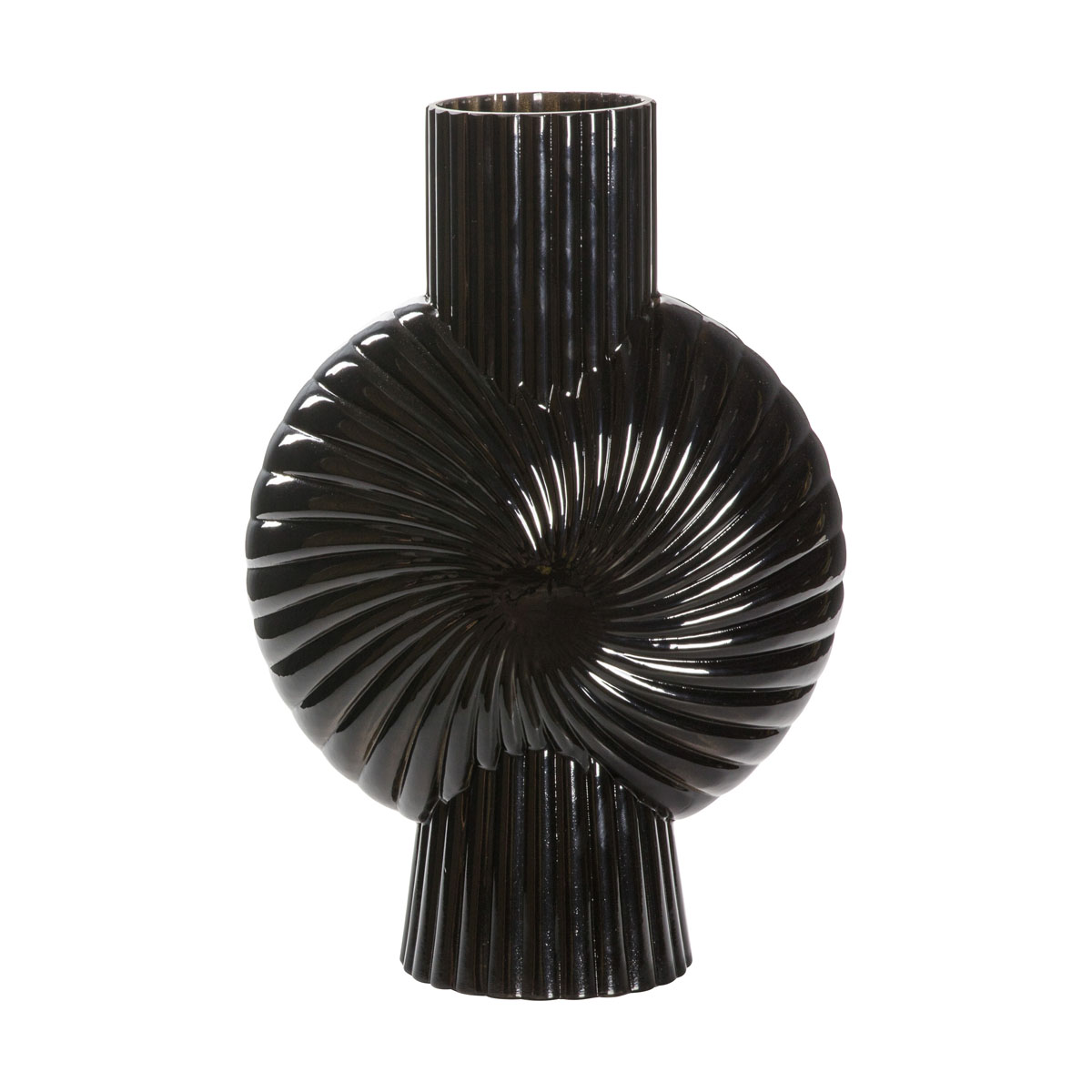 Cassis Vase Black Large 220x105x320mm
