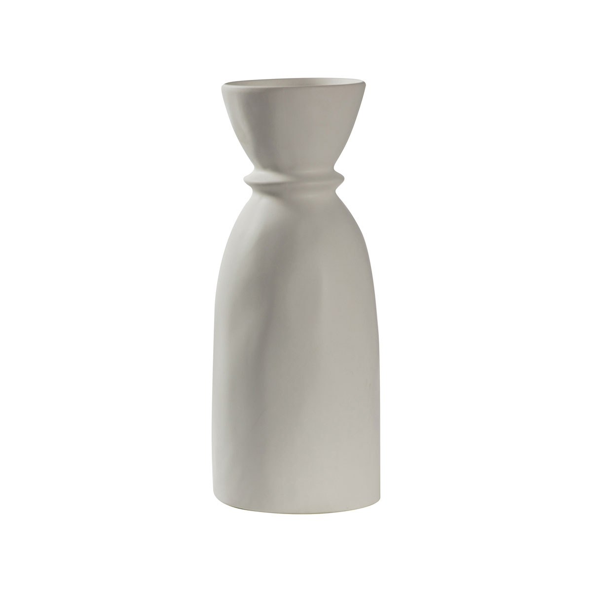 Takada Bottle Vase White 200x200x480mm