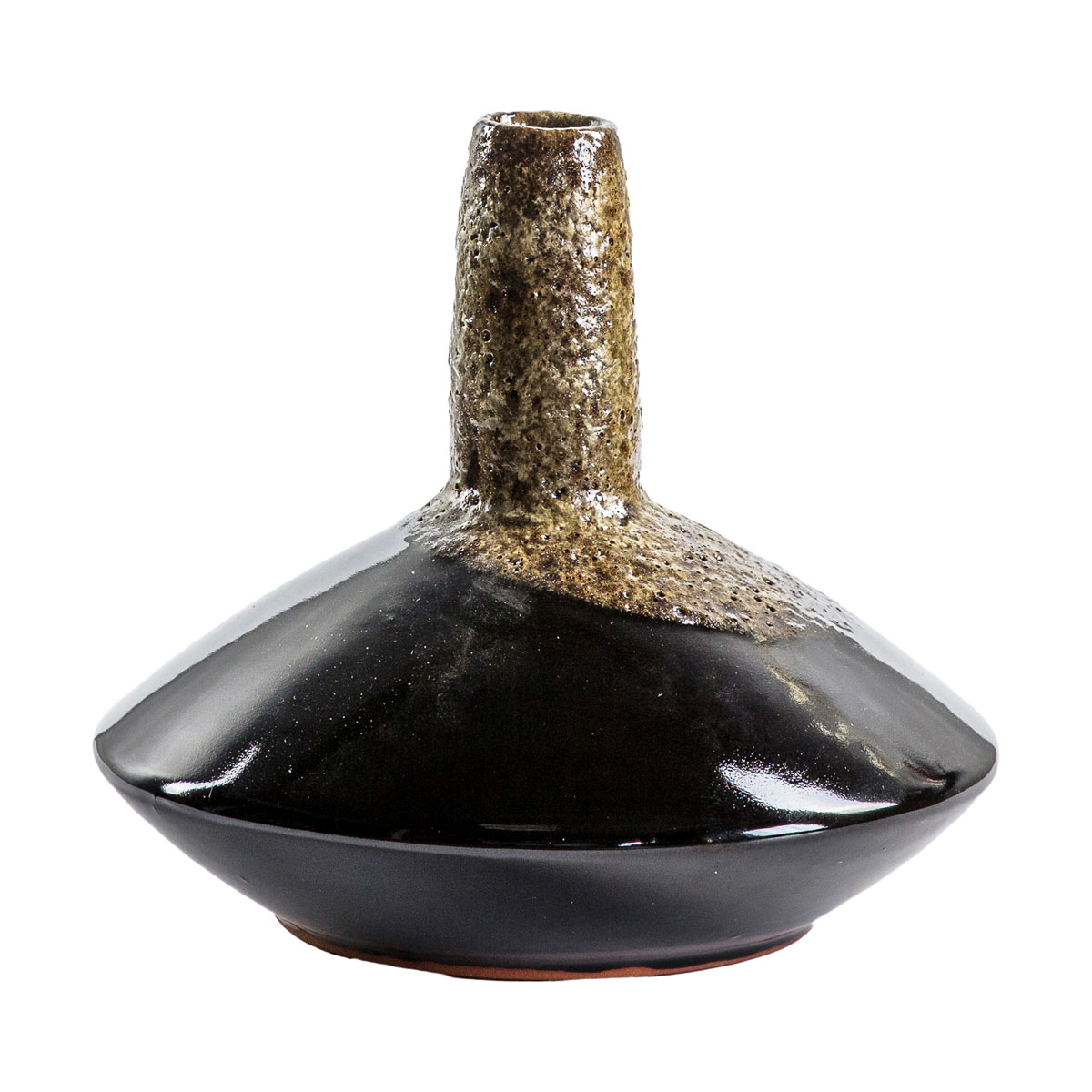 Robello Bud Vase Lava Black 200x200x175mm