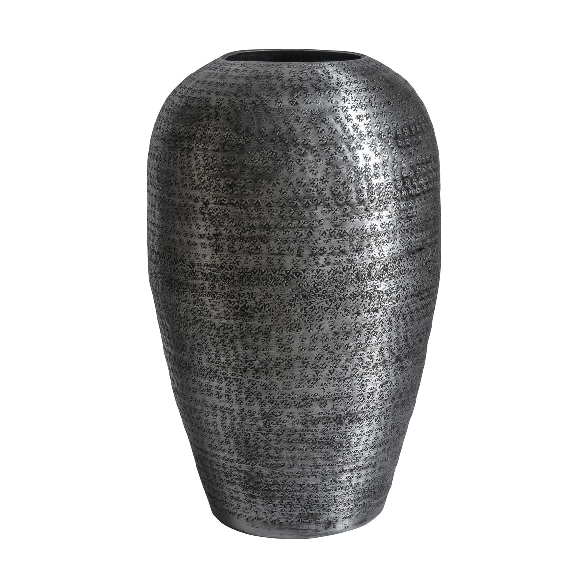 Minnas Vase Pewter Antique 230x230x380mm