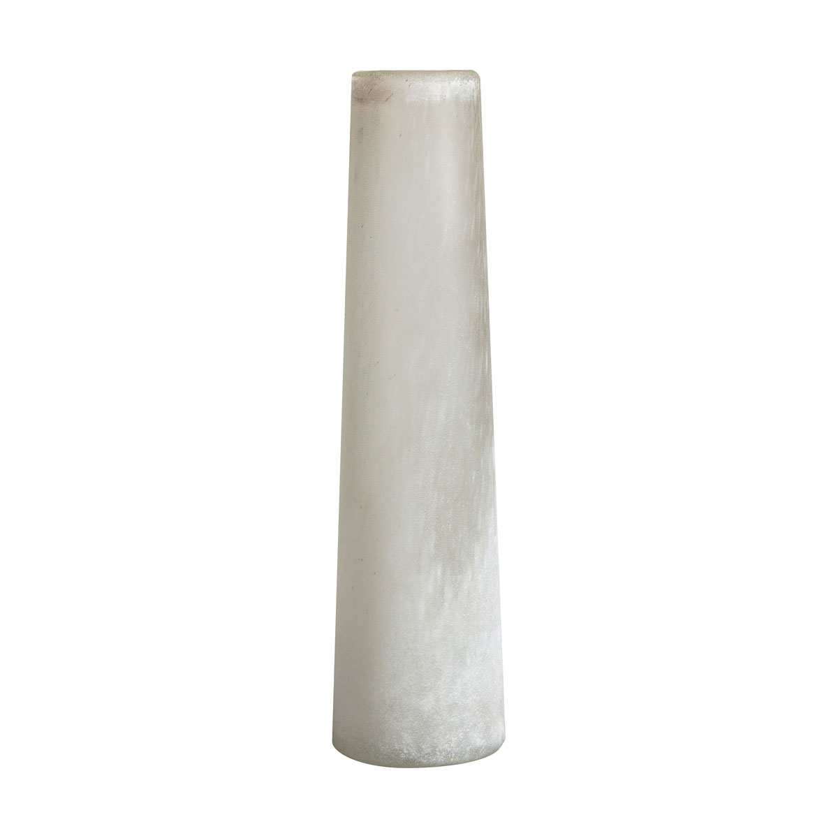 Perrel Bubble Glass Vase Med Clear 100x100x405mm