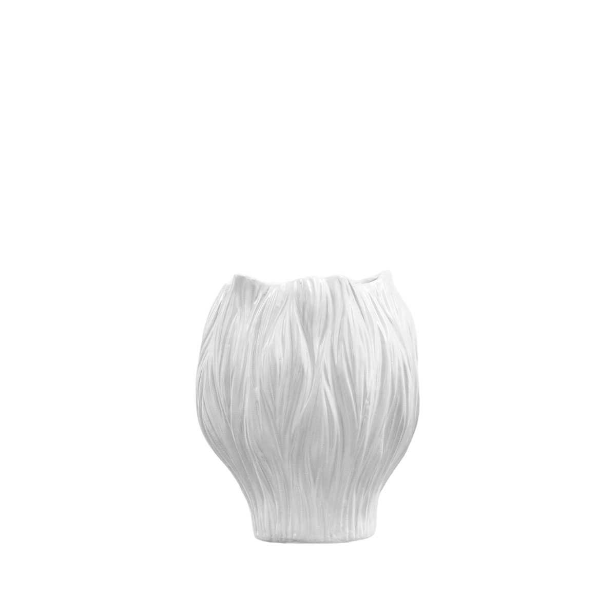 Flora Vase Large White 220x200x260mm