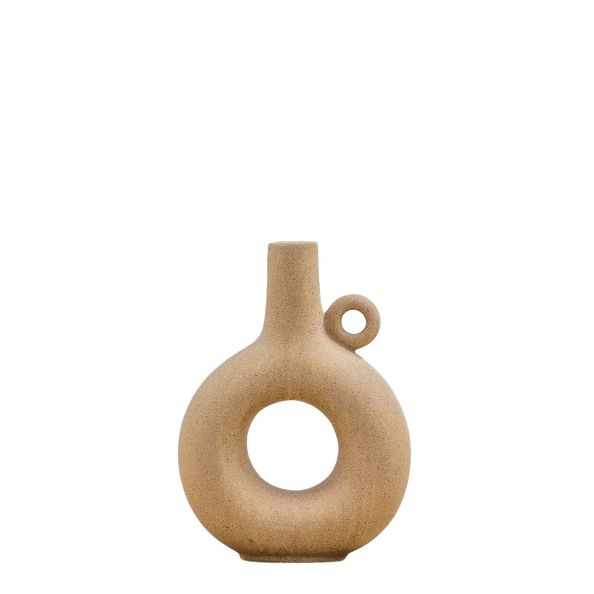 Soren Vase Oatmeal 185x70x255mm