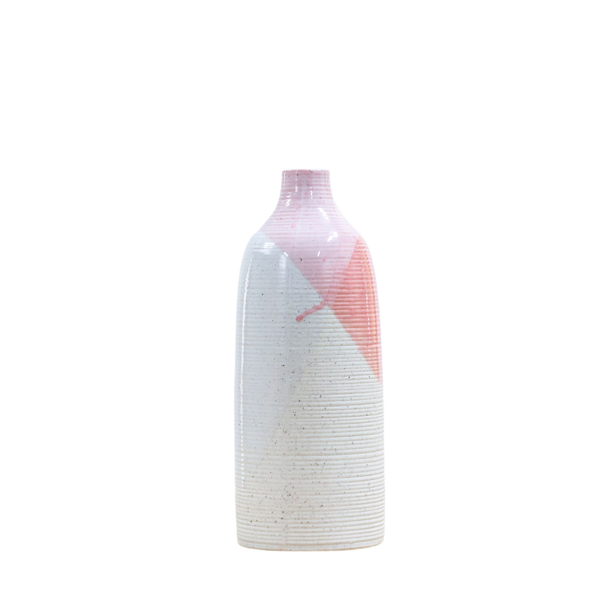 Arlo Vase Large Pink 135x135x335mm