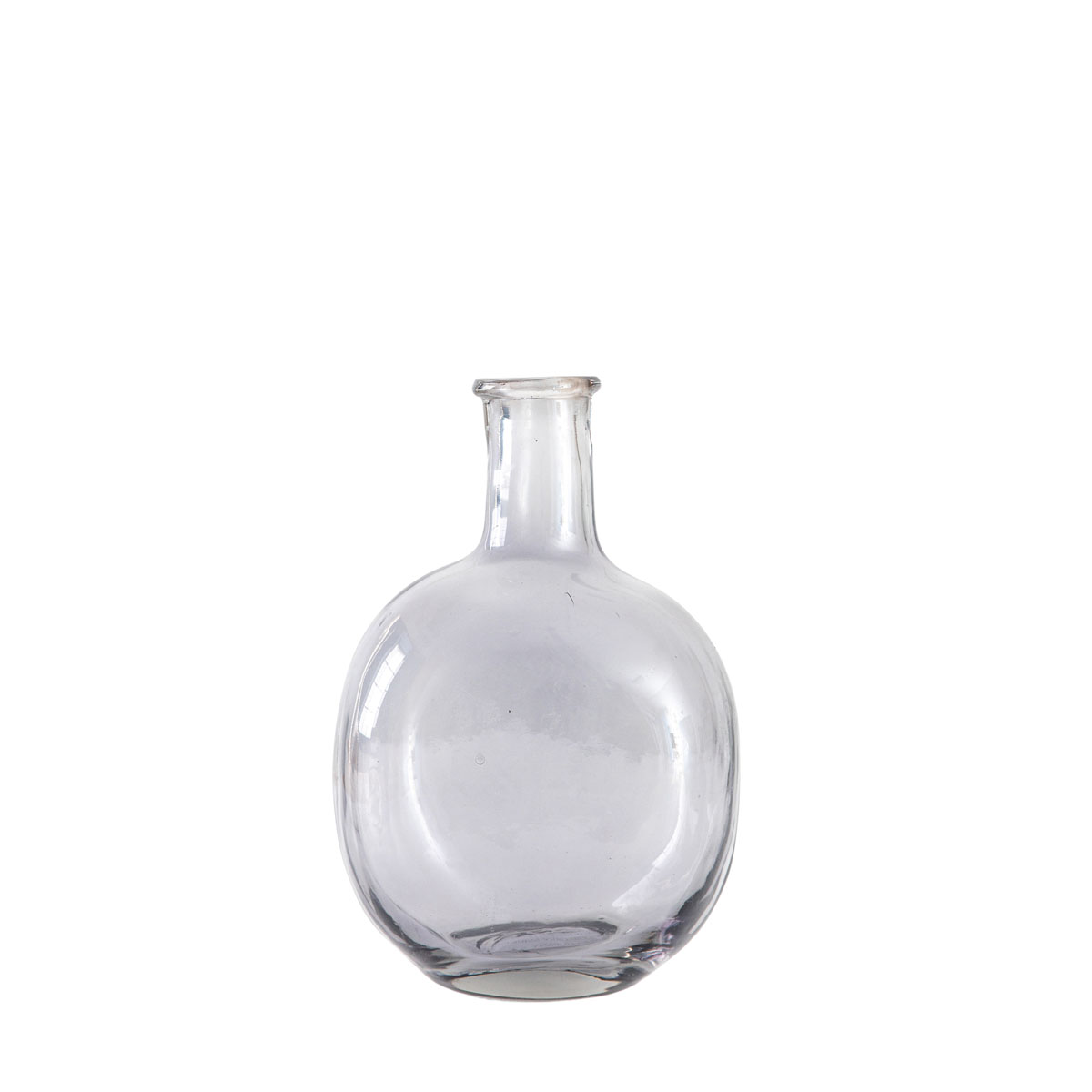 Burwell Bottle Vase Grey 150x105x240mm