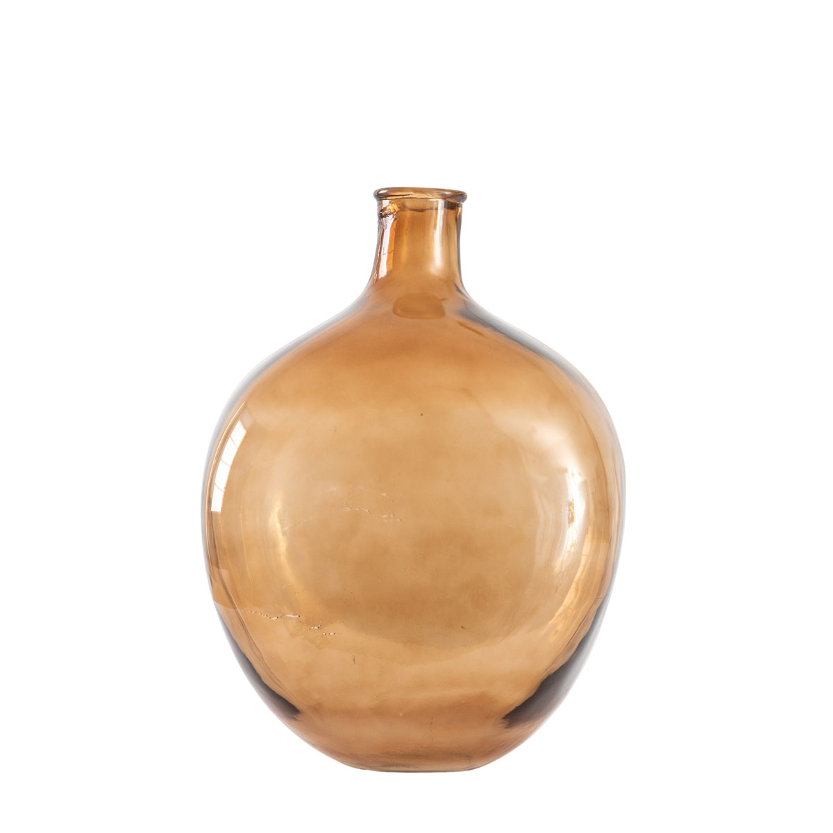 Burwell Bottle Vase Brown 280x190x390mm