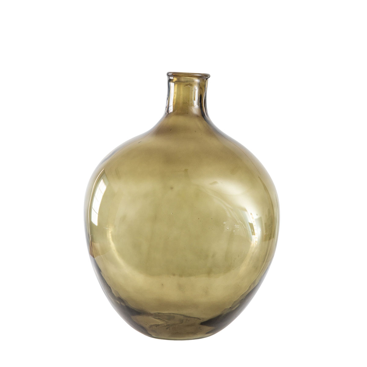 Burwell Bottle Vase Green 280x190x390mm