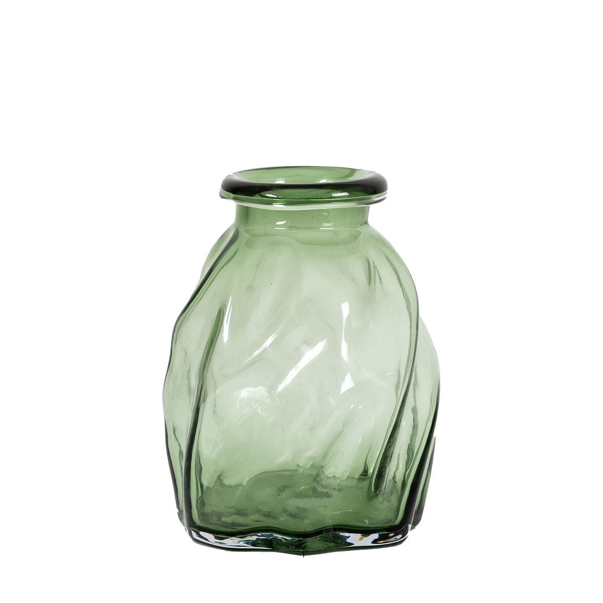 Severn Vase Small Green 175x175x215mm