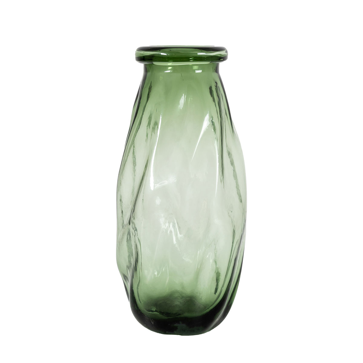 Severn Vase Large Green 155x155x340mm