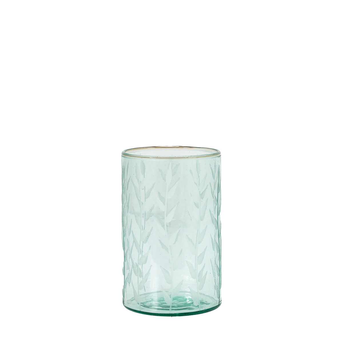 Sorrel Vase Medium Recycled Green 125x125x205mm