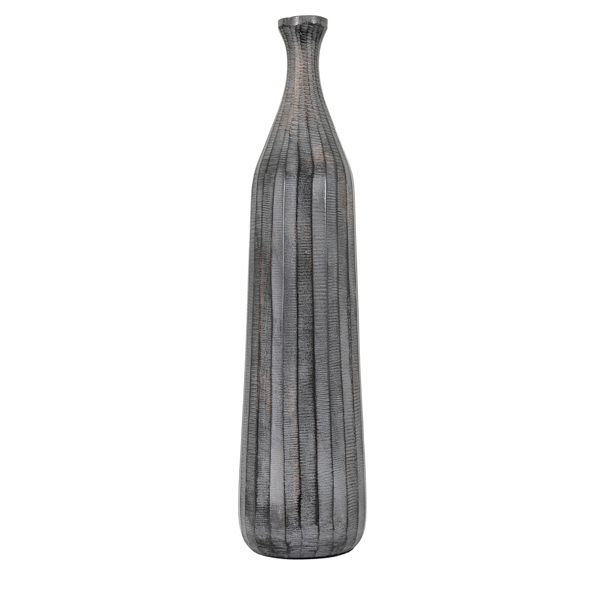 Enya Bottle Vase Large Antique Grey 135x135x530mm