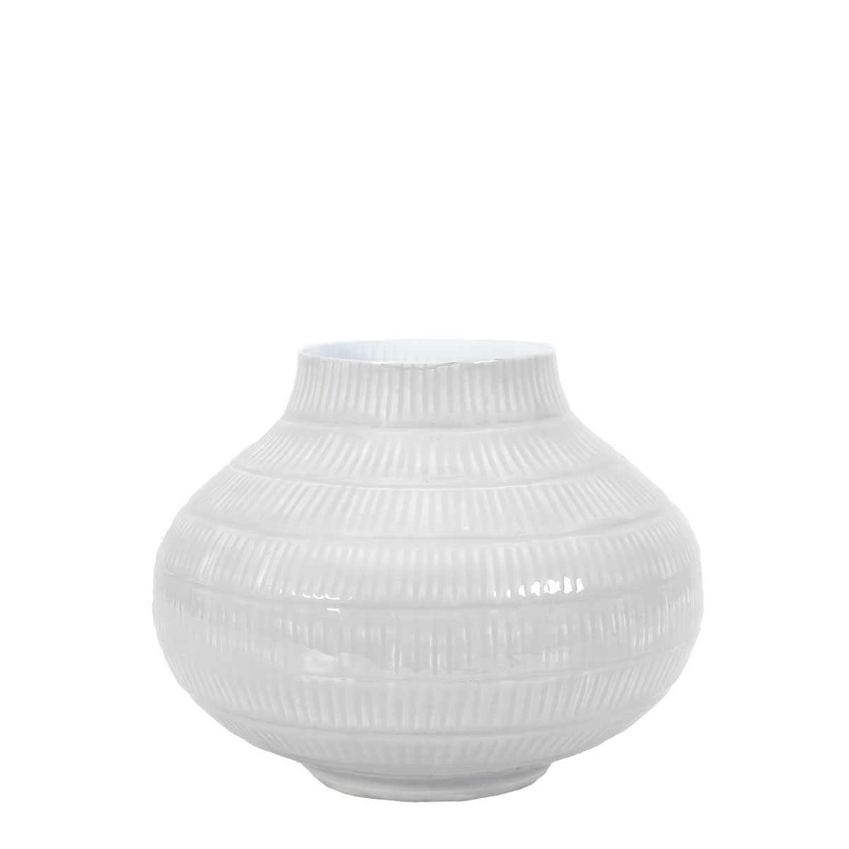 Emmy Vase Large Pale Grey 240x240x195mm