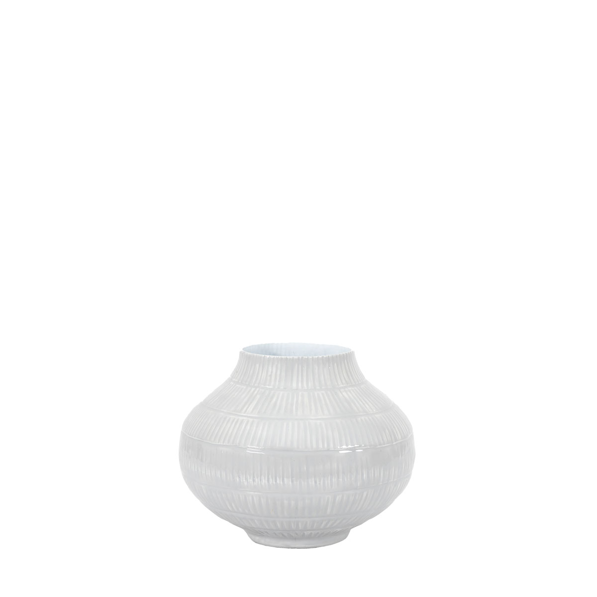 Emmy Vase Small Pale Grey 190x190x160mm