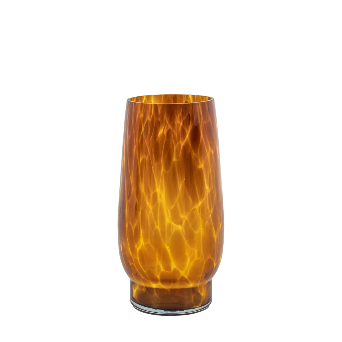 Lola Vase Small Amber 125x125x250mm