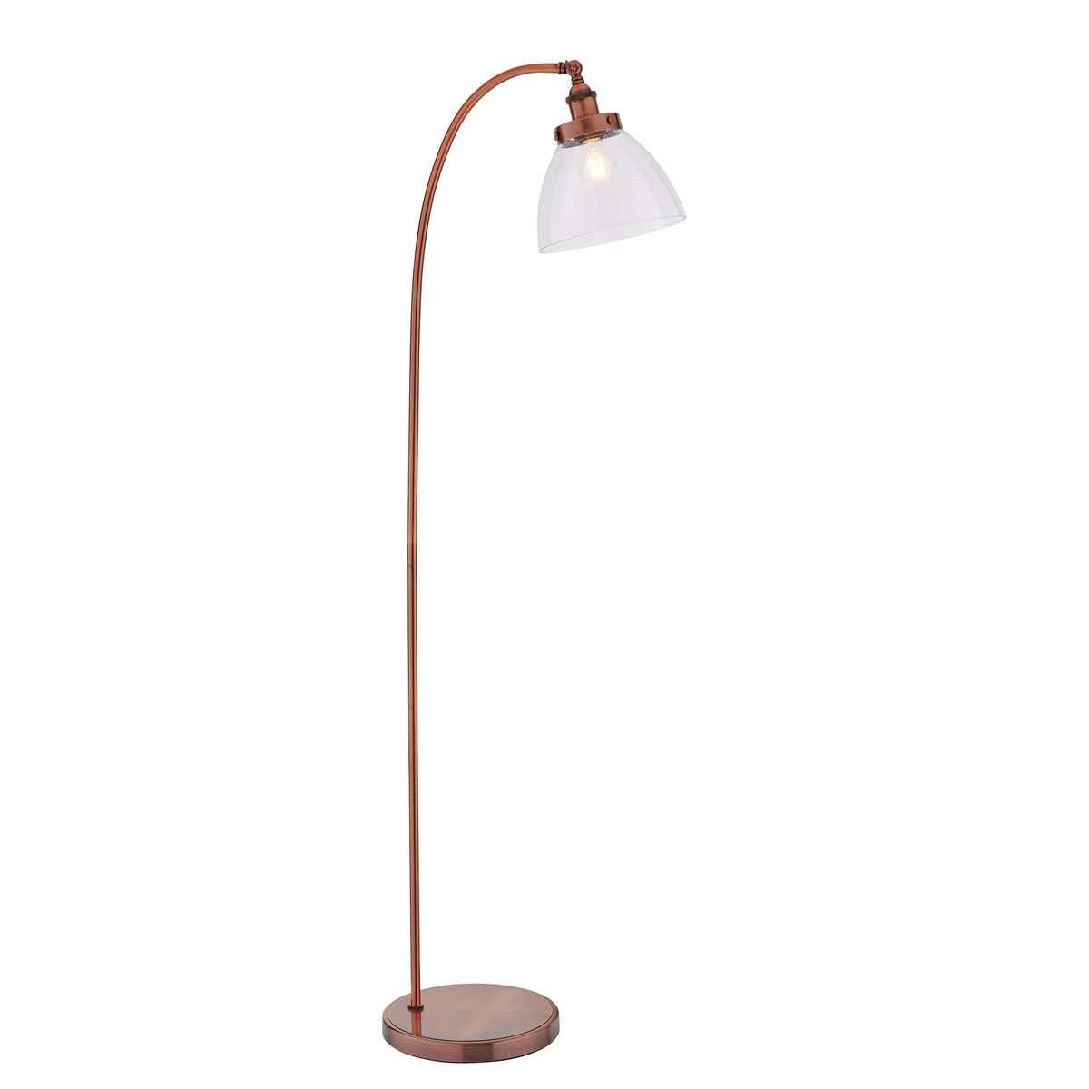 Hansen Floor Lamp Aged Copper
