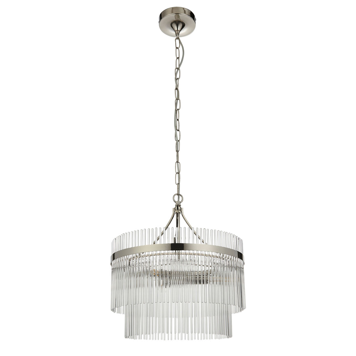 Marietta 3 Pendant Light Bright Nickel