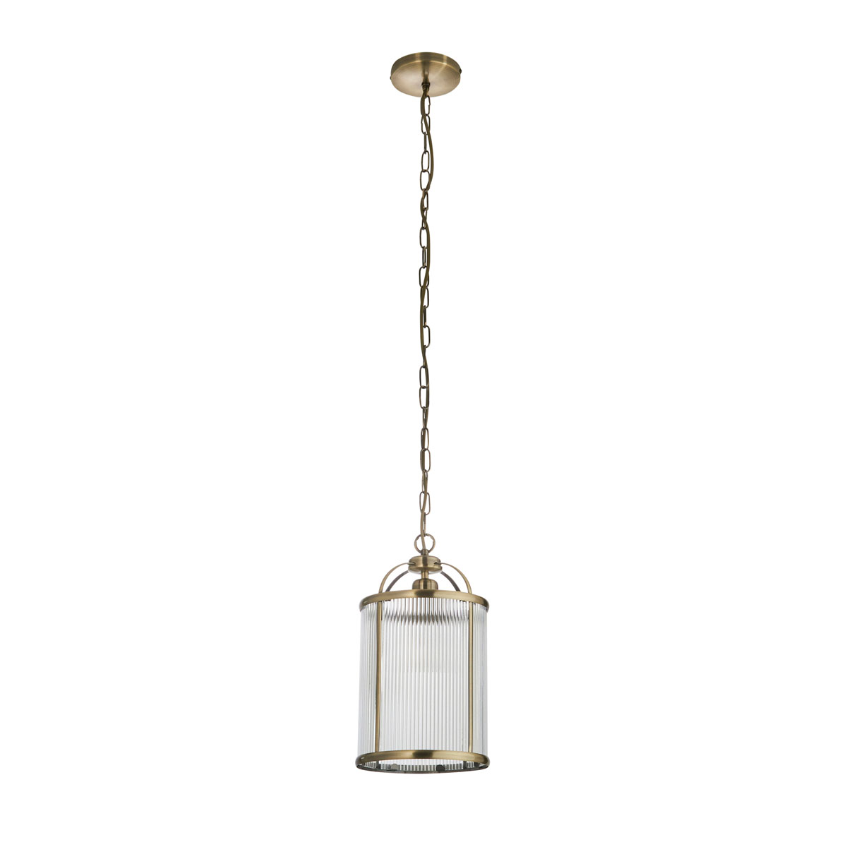 Lambeth Ribbed 1lt Pendant