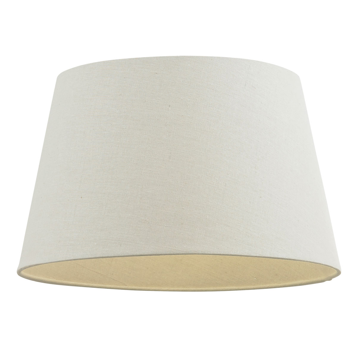 Cici Shade Ivory Faux Linen 205mm