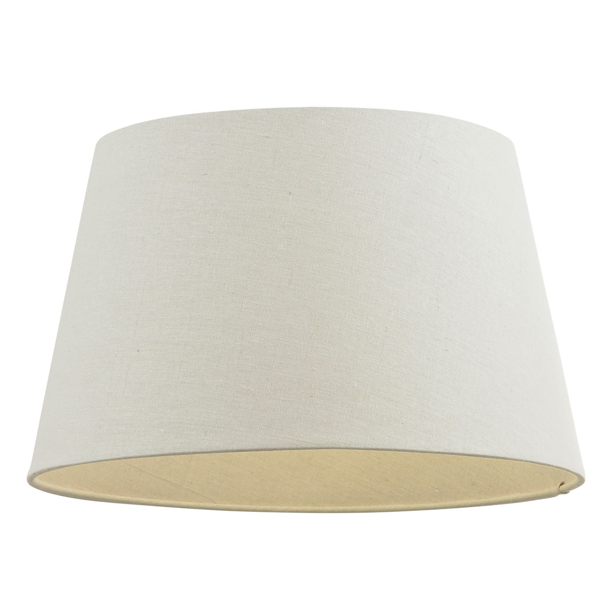 Cici Shade Ivory Faux Linen 260mm