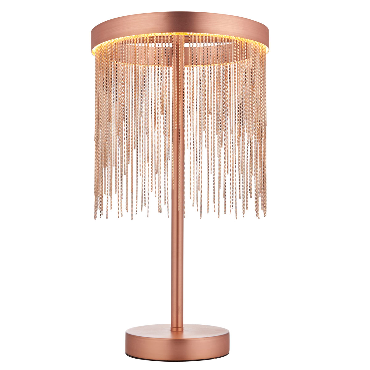 Zelma 1 Table Lamp Brushed Copper