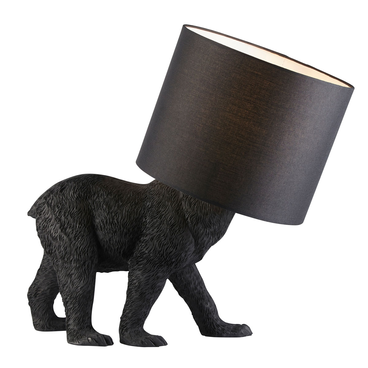Barack Bear 1 Table Lamp Black